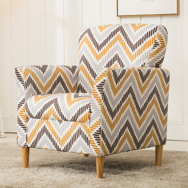 Single Sofa Fabric Nordic Living Room Sofa American Tiger Chair Retro Sofa Computer Chair Cafe Sofa Chair Single Sofa Fabric Nordic Living Room Sofa American Tiger Chair Retro Sofa Computer Chair Cafe Sofa Chair