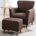 Ghế phòng khách sofa vải Bắc Âu hổ Mỹ retro sofa ghế ghế máy tính quán cà phê đi văng - Ghế sô pha sofa mini cho nhà nhỏ Ghế sô pha