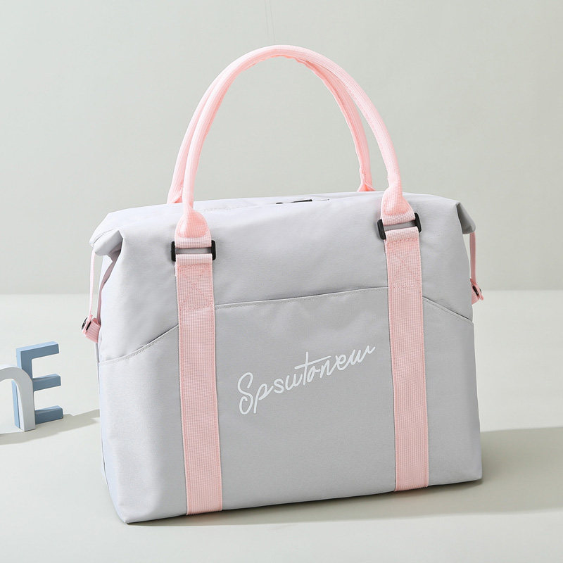 Travel bag girls short-distance handbag light waterproof bag large capacity travel to output package