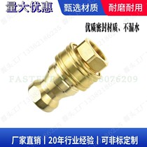 Hot pin day East worker NITTO 10S-A 10P-A brass hydraulic quick joint die injection moulding machine water nozzle