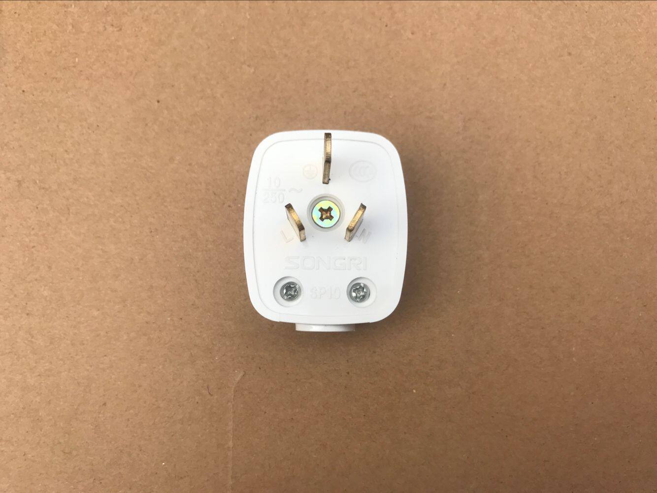 Sunday 10A Triple Pole Plug 3 Triangle Plug 16A Air conditioning Water heater Three-foot plug Three-eye plug flat plug