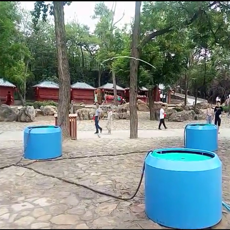 Jumping fountain, leaping spring water, novelty jumping spring, park scenic spot, shopping mall, game scenic spot, net red amusement equipment