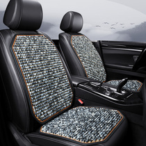 Resin jade beads car seat cushion breathable massage office cool cushion single car seat cushion universal summer