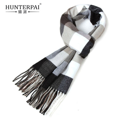 围巾男冬季新款潮韩版百搭简约