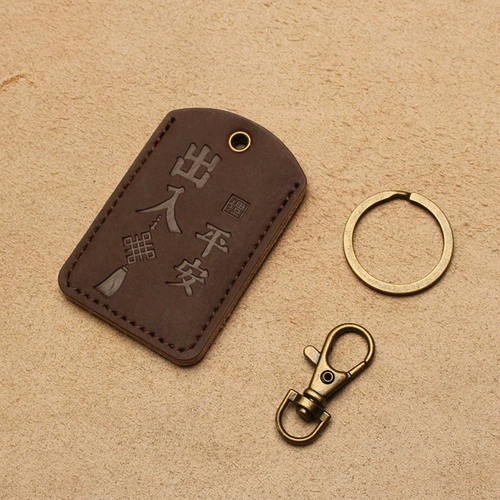 Картхолдер, прямоугольный индукционный маленький защитный чехол, чехол для проездного, из натуральной кожи