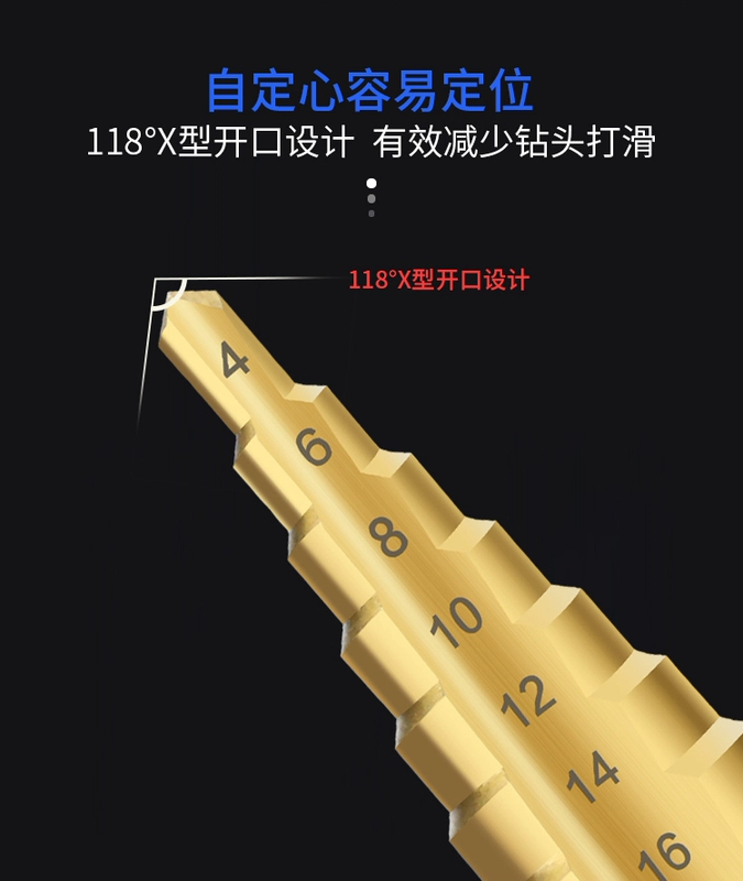 Mở cực cột kim cương dưới cực cột thay vì máy khoan cực Diankou GONG GONG Stracter Thép không gỉ Conmerned xoắn ốc mũi khoan bê tông bosch