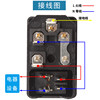[10 Pieces]Power Outlet Three-In-One Male Socket Fuse Ac14 Switch + Massage Chair Machine 10A250V