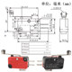 공장 직매-장비 리미트 스위치 V-156-153-152-1C25 마이크로 스트로크 프레스 KW 셀프 리셋 A