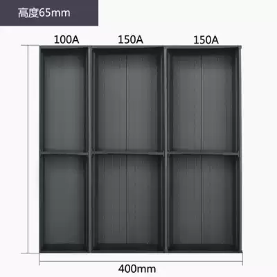 Kitchen drawer storage partition Built-in dish rack Integrated cabinet chopsticks knife and fork grid tableware dishes grid finishing box