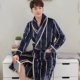 Mùa thu và mùa đông cặp đôi áo ngủ nữ mùa đông san hô lông cừu áo choàng tắm nam đồ ngủ flannel áo choàng tắm nữ áo choàng tắm kích thước lớn dịch vụ nhà áo khoác ngủ