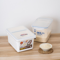 Japan ASVEL rice bucket plastic rice storage box rice tank rice jar household sealed moisture-proof insect rice noodle storage box