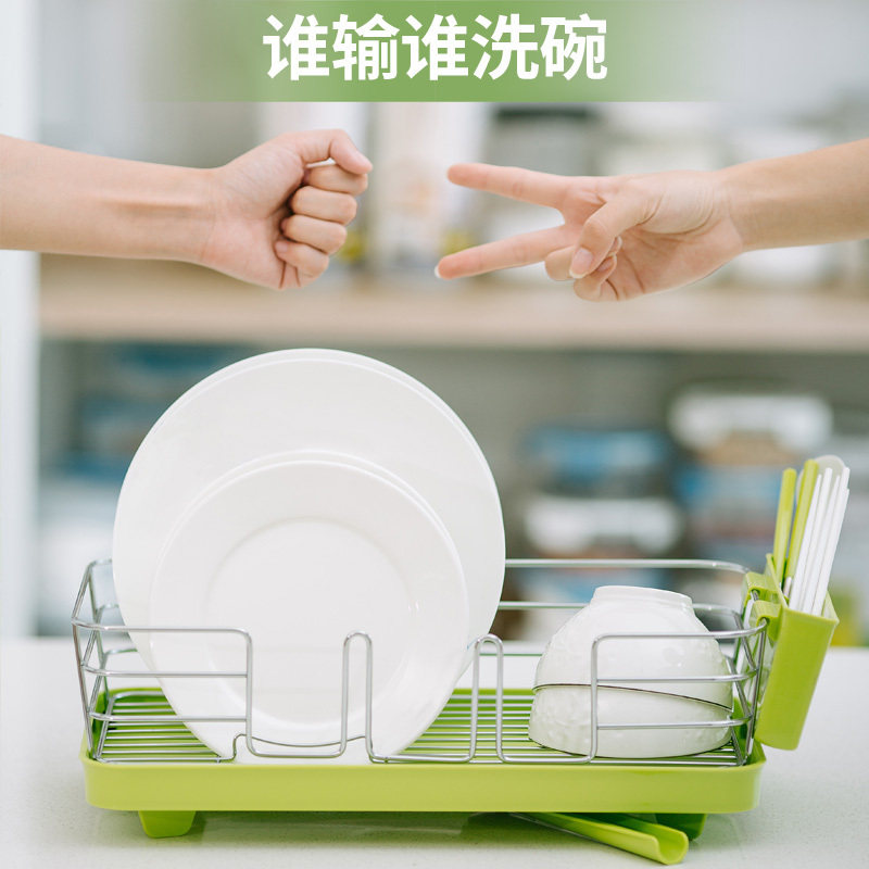 Japan Import Bowl disc containing basket asvel Bowl Chopsticks Drain rack Home Kitchen Discharge Bowl Cutlery water filtration basket