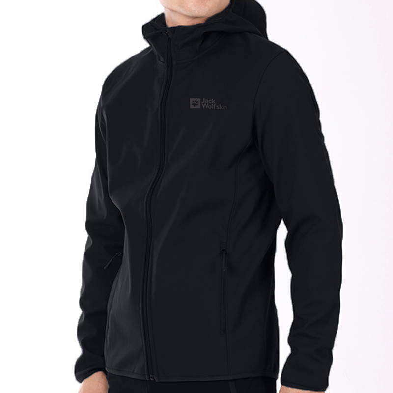 Jackwolfskin Wolf Claw Soft Shell Jacket for Men 2026 Spring and Summer Outdoor Waterproof Windproof Warm Jacket