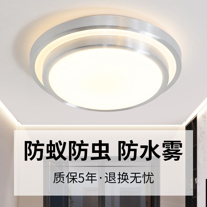 LED Ceiling Lamp Round Bedroom Lamp Modern Minimalist Living-room Light Aisle Hallway Dressing Room Kitchen Balcony Lamps