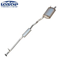 (manufacturer direct sales) Applicable Qijun Rear Segment Silent Type Car Exhaust Pipe Silencer
