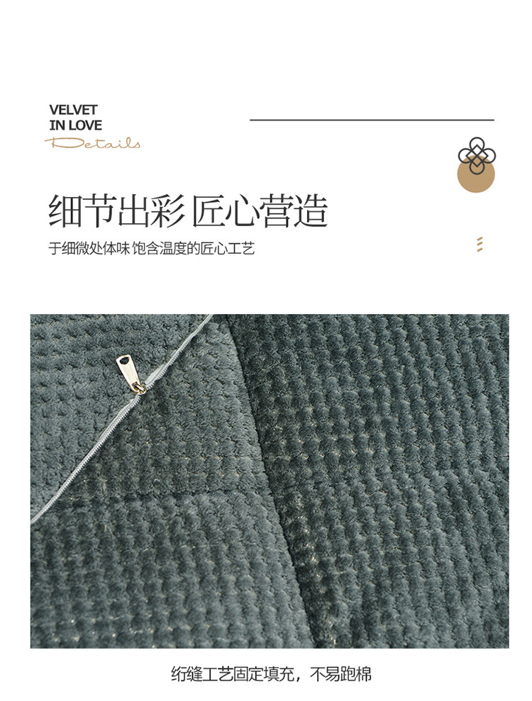 подушки-одеяла 加厚保暖纯色抱枕被子两用珊瑚绒毯小枕头汽车上靠垫办公室午睡冬 When Dai
