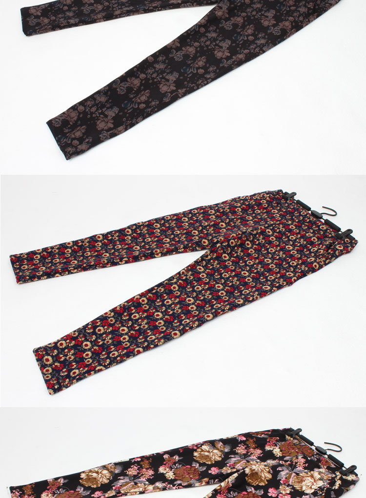Bà già quần cotton mỏng trung niên quần ấm cộng với phân bón để tăng quần mùa thu cộng với quần nhung dày ấm cỡ lớn đầu đông quan giu nhiet