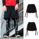 Quần short hip hop quần dài chạy quần nam bóng rổ xà cạp giả hai bàn chân nhỏ thể thao phù hợp với nam giới