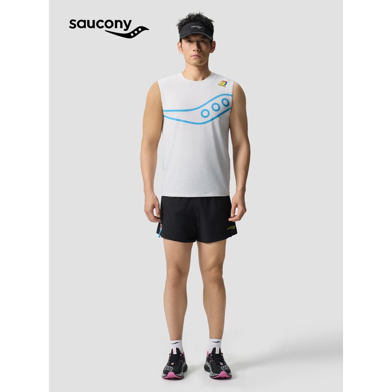 Saucony Running Artist 26 Summer Men's Racing Running Shorts