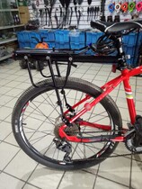 Mountain bike quick release belt support shelf Meili aluminum alloy bicycle rear shelf Manned luggage rack accessories