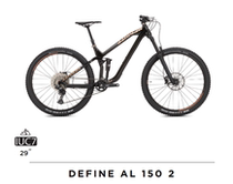Polish NS BIKES DEFINE 29-inch aluminum alloy rear wheel 150 stroke mountain bike ENDURO
