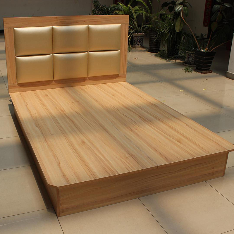 Guesthouses Hotel Apartments Bed Staff Quarters Rental house bed minimalist modern Pediahouse Furniture Hotel Customised Double Bed