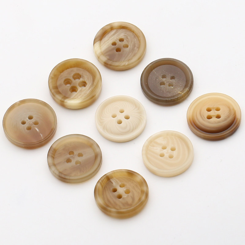 Hundred round pattern resin button men and women suit suit button clothes clothes clothes clothes decoration