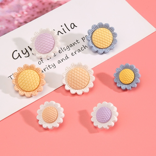 Мультяшная детская цветная карта с экстрактом подсолнечника, милая куртка, универсальное украшение для ногтей, аксессуар