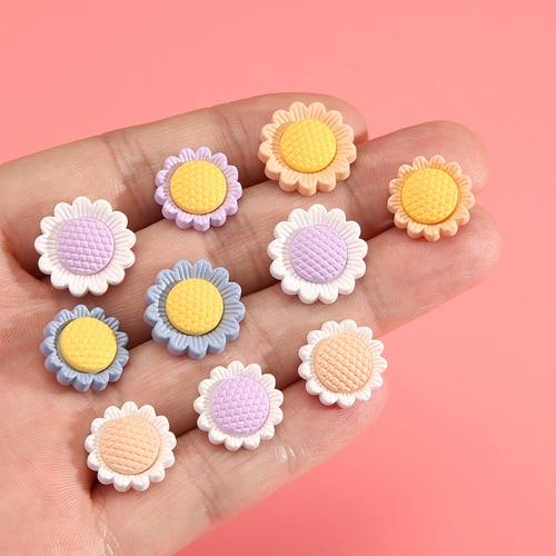 Мультяшная детская цветная карта с экстрактом подсолнечника, милая куртка, универсальное украшение для ногтей, аксессуар