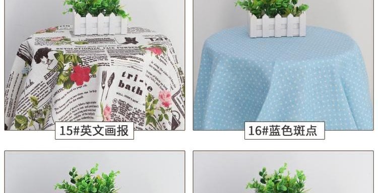Chất liệu vải cotton kẻ ca rô mục vụ gió in vải màn khăn trải bàn handmade DIY chất liệu vải lanh vải lanh vải vải may quần tây nam