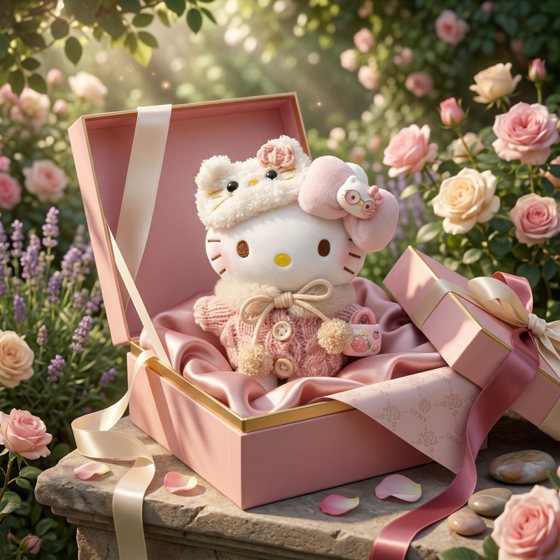 Japanese Oeny Hello Kitty Plush Toy Bag Pendant Doll Girlfriend Birthday Gift