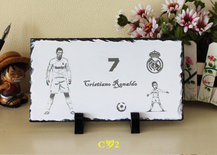 Barcelona Mesinenemar Juventus Real Madrid C Rocca trang trí bóng đá xung quanh món quà sinh nhật quà tặng con trai - Bóng đá 	găng tay thủ môn không có xương