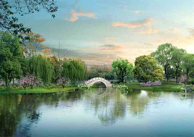 20 new live broadcast background cloth stereo anchor wallpaper cloth 3D personality landscape fast hand anchor back cloth outdoor scenery