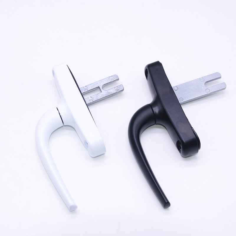 Aluminum alloy broken bridge outside the window handle zinc alloy handle high temperature baking lacquer household hardware handle door and window accessories