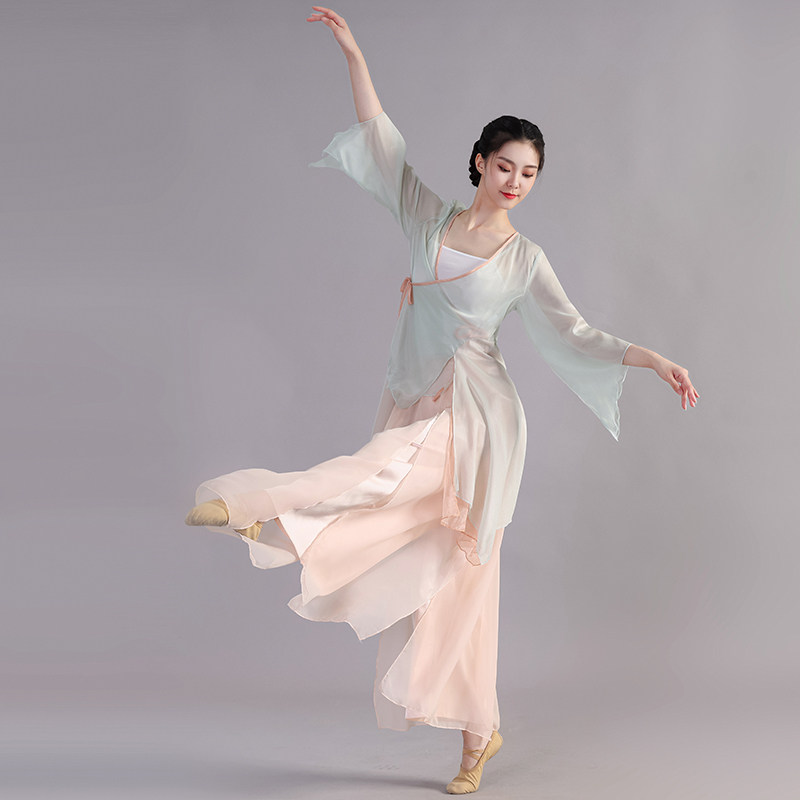 25年必买!古典舞演出服飘逸纱衣+女娲裤|艺考/舞台首选种草-古典舞服-淘宝好物网