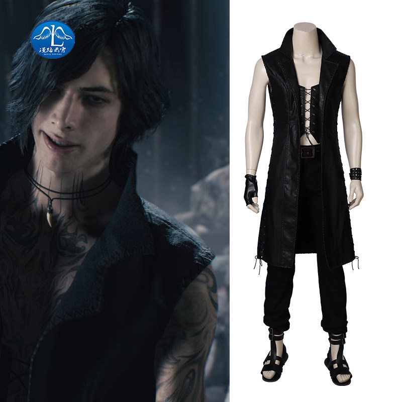 DMC Devil Weeping 5VCOS Clothes Cosplas Clothes for men