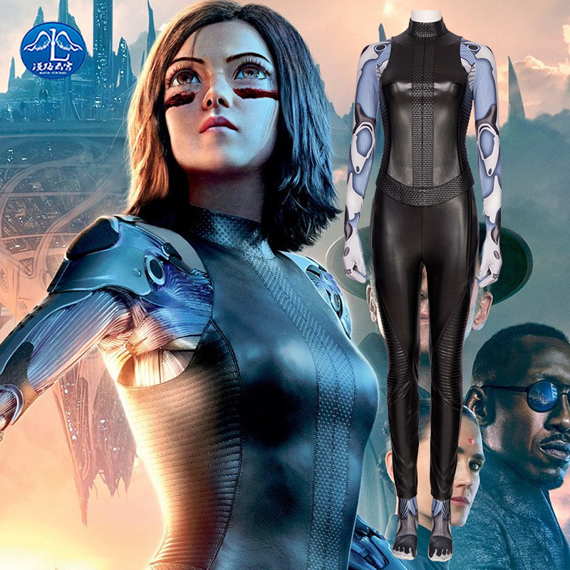Alita Fighting Angel COS dream of the same leather coat Cosplay clothes woman