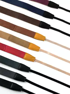 Camera with one-eyed baby bag shoulder strap Micro-single-eye camera decompression quick-release lanyard vintage cowboy tide sports hanging neck shoulder oblique strap Japanese Sony Canon Fuji Pentax Leica M2