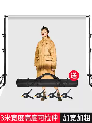 2 88*3m background frame photography photo background keying cloth bracket props net red live background paper large size black and white pendulum shooting keying green cloth photo background board Studio photo studio wedding cloth
