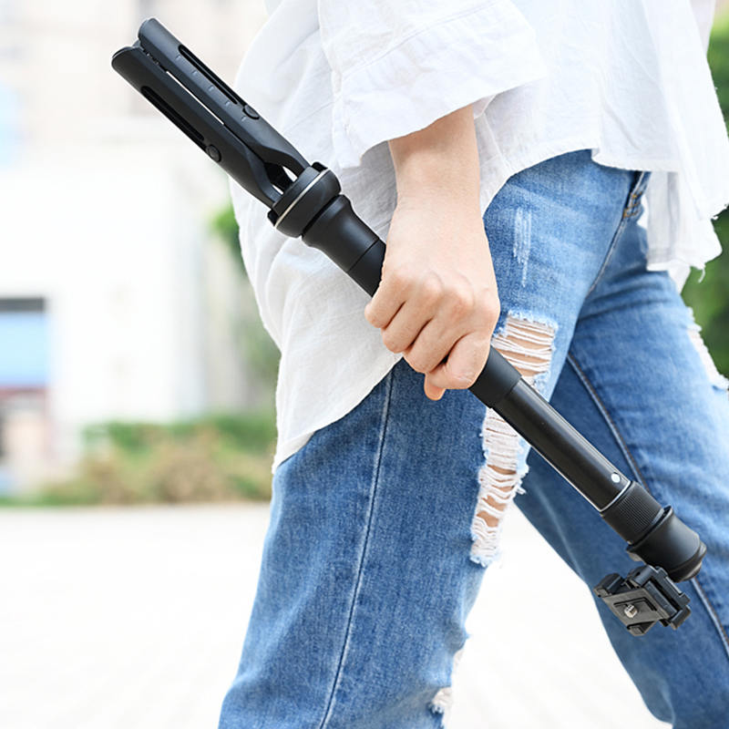 Mobile phone frame desktop self-shooting live photo tripod extension Rod Micro Single Eye Camera Portable Photoshoot Triangle Bracket