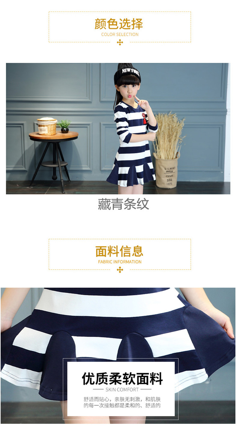 Robes pour fille en coton - Ref 2048078 Image 11