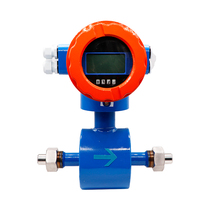 LongBrigade DCL-101D Intelligent one-piece thread connection electromagnetic flow meter piping water treatment equipment traffic