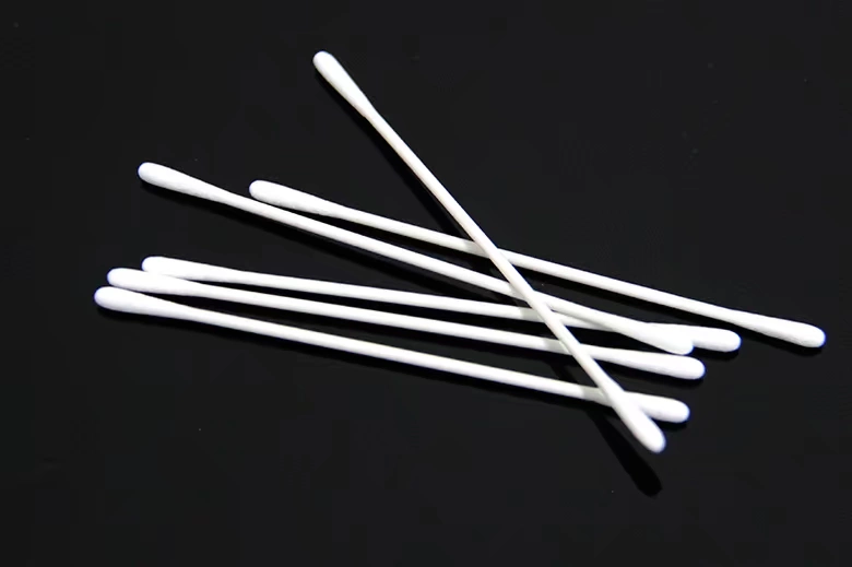 75 PCS Dust-Free Cotton Swab Fiber Cleaning Tools Optical Fiber Cleaning Rod network repair kit