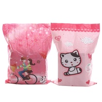 Color coated bag with Taobao printing word Toy four-piece packing bag Waterproof and moisture-proof woven bag
