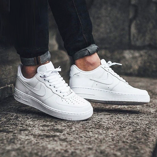 [Disdelinant] Nike Nike Men Men Air Force 1 Sheet Sheats Leisure Shoes 315122-111