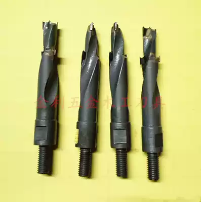 Alloy external tooth drill bit thread drill bit thread drill screw tail drill double layer drill hole drill hole drill
