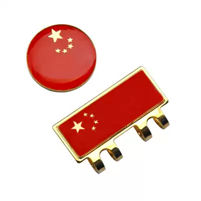 Golf Accessories Golf Cap clip Flag Metal mark ball table mark 190002