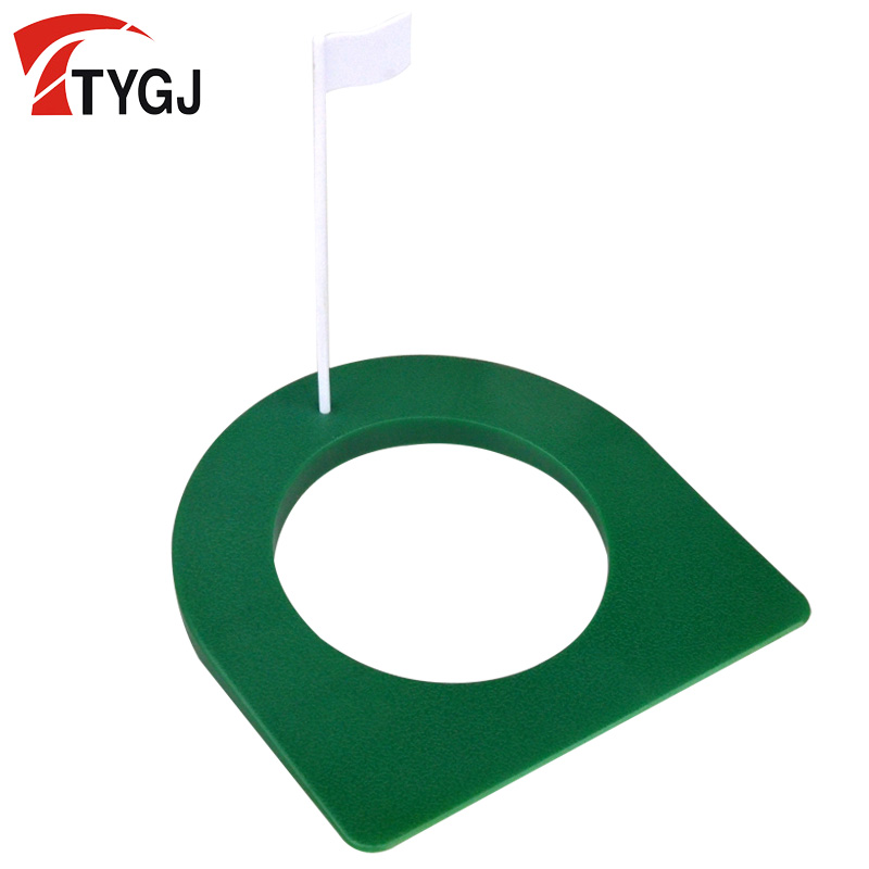 TTYGJ Golf Indoor putter Fruit Ridge Hole Cup Disc Trainer Putter disc ball dongle with flag-Taobao
