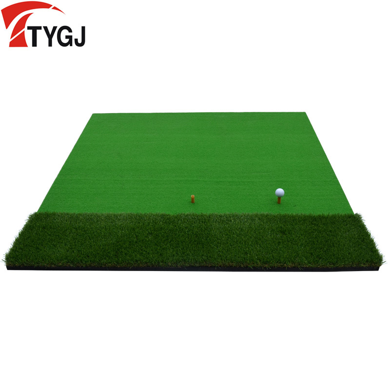 TYGJ new pint golf swing trainer mat golf multifunction thickened version length grass percussion cushion-Taobao