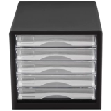 Deli 5 -Layer Desktop File Cabinet Office Информация о отделке шкаф A4 Файл -ящик файл шкаф пластиковый ящик для пластикового ящика
